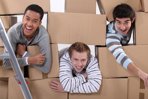 Boxes and stored items symbolizing practical Lowerclapton storage solutions