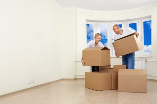 Compact office storage setup in Lowerclapton for efficient use of space