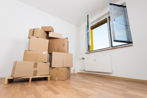 Careful handling of boxes and furniture during a Lowerclapton small move