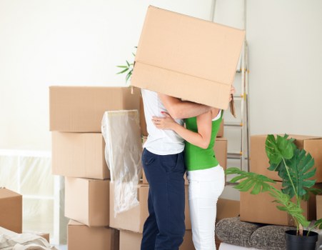 Packing and organizing items for secure storage in Lowerclapton