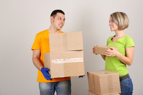 Business inventory stored safely in a Lowerclapton storage unit